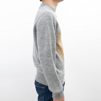 Louis Vuitton Grey Christopher Nemeth Crew Neck Sweater Size M