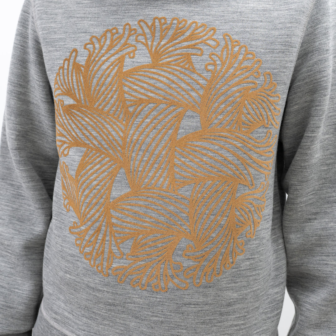 Louis Vuitton Grey Christopher Nemeth Crew Neck Sweater Size M
