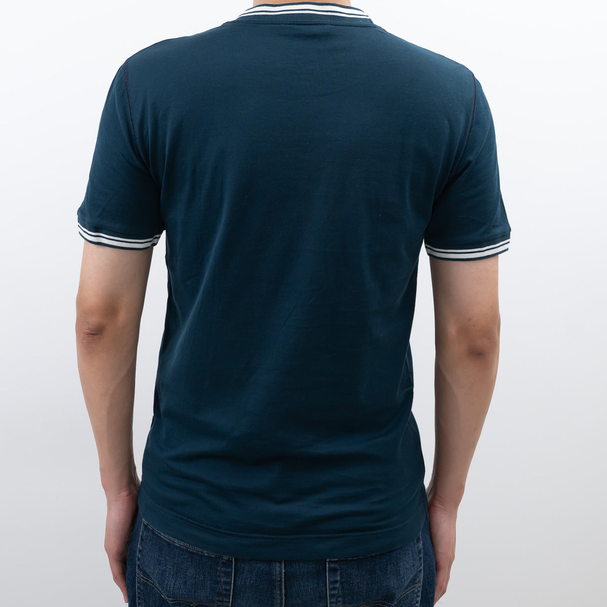 Dolce & Gabbana Navy Cotton Graphic Tshirt Size 46