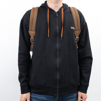 Louis Vuitton Brown Calfskin Leather V-Line Pulse Backpack