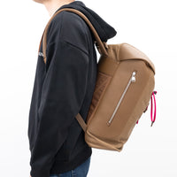 Louis Vuitton Brown Calfskin Leather V-Line Pulse Backpack