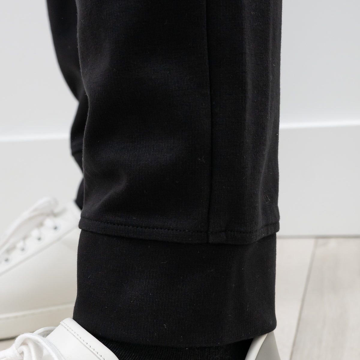 Zegna Black Cotton Zip-up Hoodie (Size M) and Pants (Size S)
