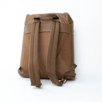 Louis Vuitton Brown Calfskin Leather V-Line Pulse Backpack