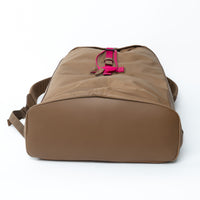Louis Vuitton Brown Calfskin Leather V-Line Pulse Backpack