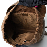 Louis Vuitton Brown Calfskin Leather V-Line Pulse Backpack