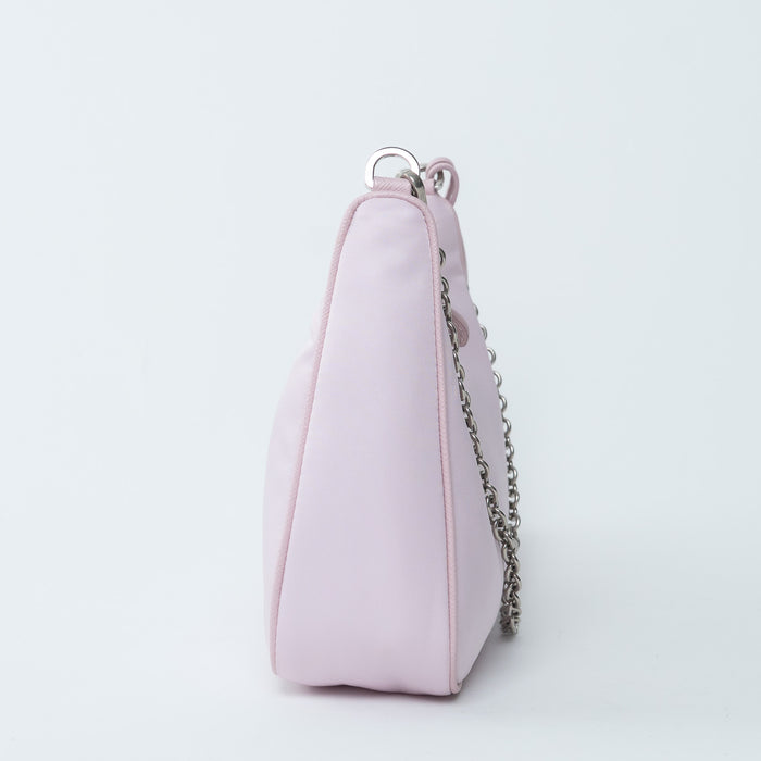 Prada Alabaster Re-Nylon Re-Edition 2005 Handbag