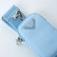 Prada Pale Blue Re-Nylon Re-Edition 2005 Handbag