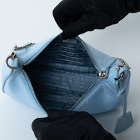 Prada Pale Blue Re-Nylon Re-Edition 2005 Handbag