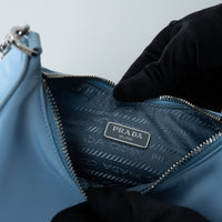 Prada Pale Blue Re-Nylon Re-Edition 2005 Handbag