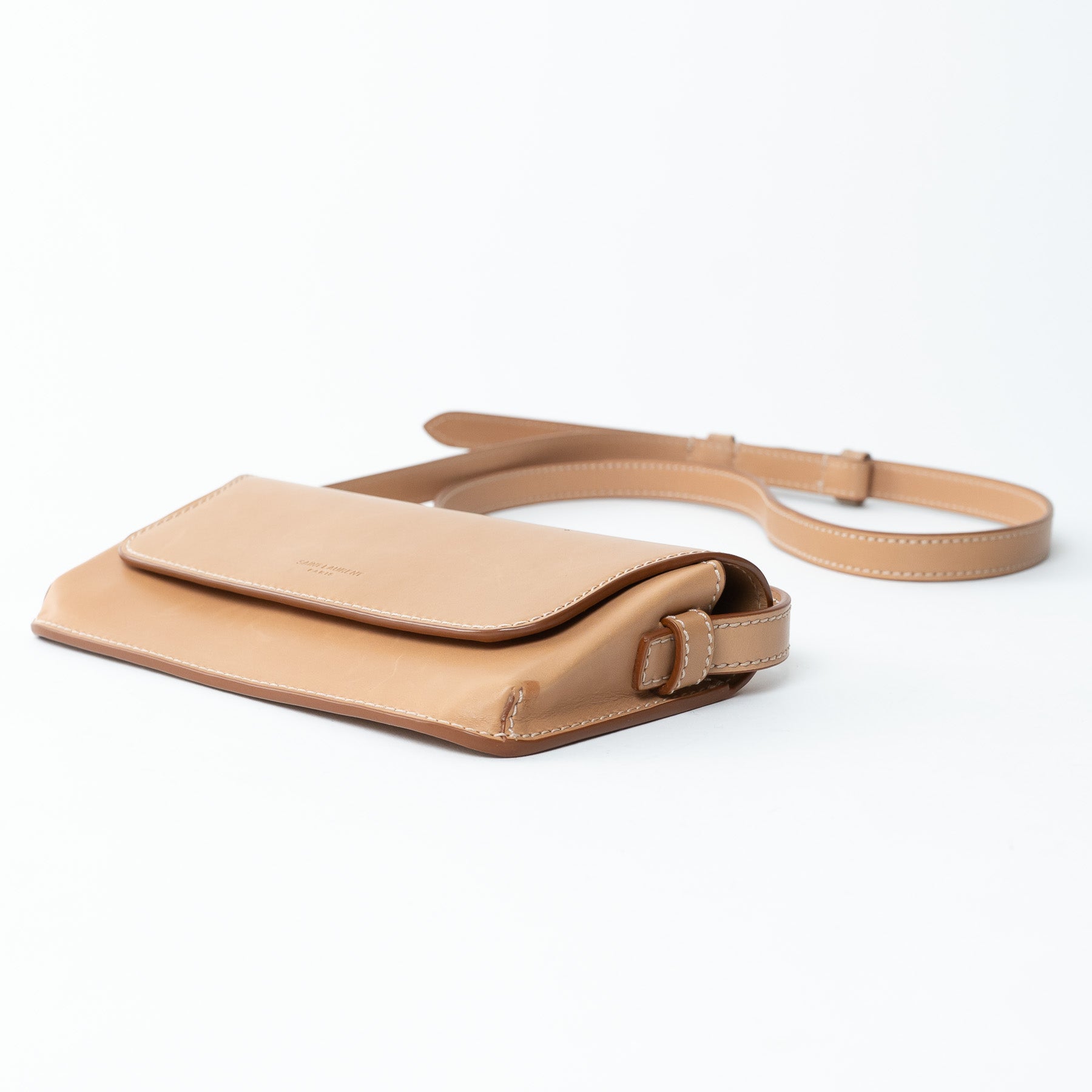 24AW new/Saint Laurent スエードクロスボディバッグ Bag Brown 24AW new/Saint Laurent スエードクロスボディバッグ Bag Brown