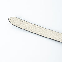 Hermes Navy Swift and Epsom Leather Tornade Belt Size 90