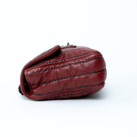Pre-Loved Chanel™ Burgundy Grained Leather Flap Bag