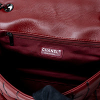 Pre-Loved Chanel™ Burgundy Grained Leather Flap Bag