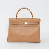 Hermes Chai Epsom Leather Kelly 32