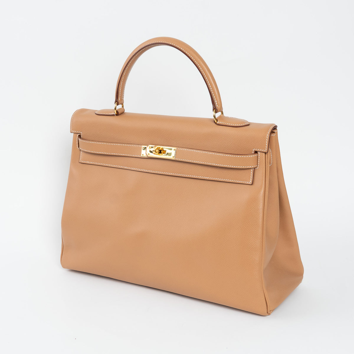 Hermes Chai Epsom Leather Kelly 32