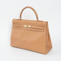 Hermes Chai Epsom Leather Kelly 32