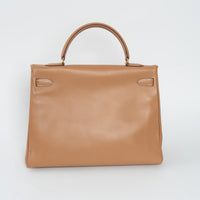 Hermes Chai Epsom Leather Kelly 32