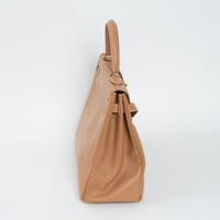 Hermes Chai Epsom Leather Kelly 32