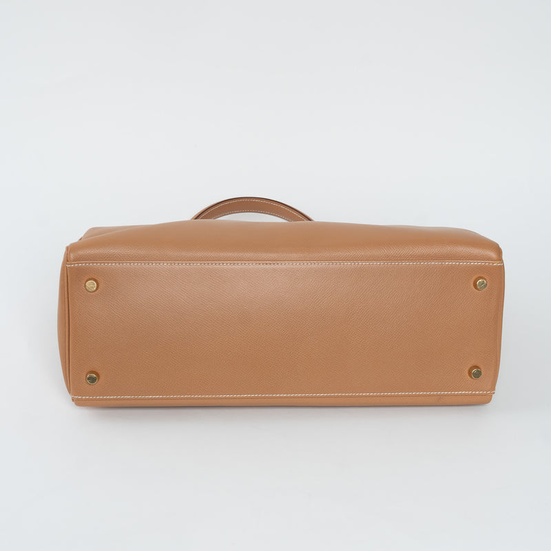 Hermes Chai Epsom Leather Kelly 32