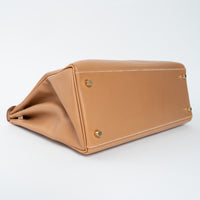 Hermes Chai Epsom Leather Kelly 32