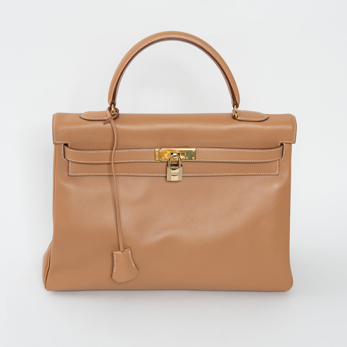 Hermes Chai Epsom Leather Kelly 32