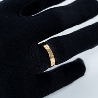 Cartier 18k Yellow Gold Small Love Ring Size 57
