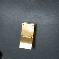 Celine Grey Liege Calfskin Leather Medium Classic Box Bag