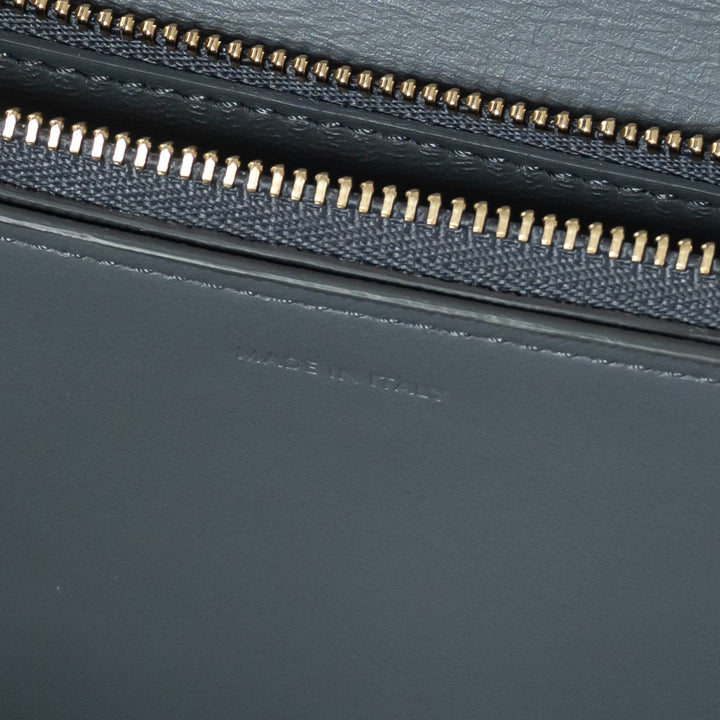Celine Grey Liege Calfskin Leather Medium Classic Box Bag