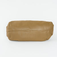 Bottega Veneta Clay Brown Calfskin Leather Large Classic Pouch