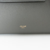 Celine Grained Calfskin Grey Mini Belt Bag