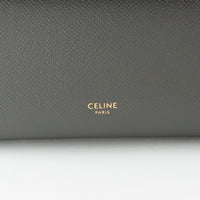 Celine Grained Calfskin Grey Mini Belt Bag
