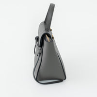 Celine Grained Calfskin Grey Mini Belt Bag