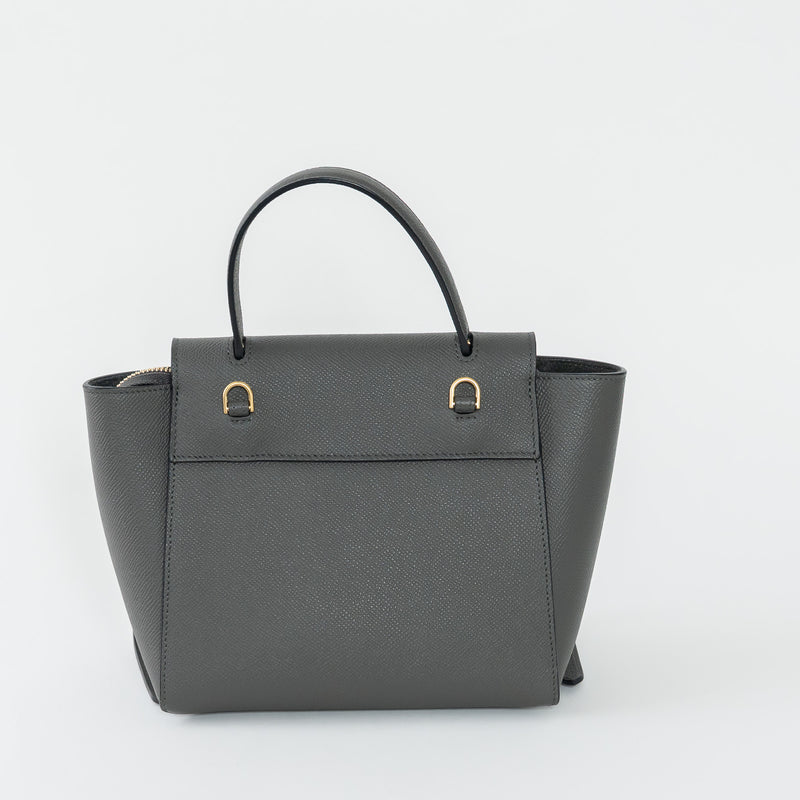 Celine Grained Calfskin Grey Mini Belt Bag