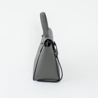 Celine Grained Calfskin Grey Mini Belt Bag