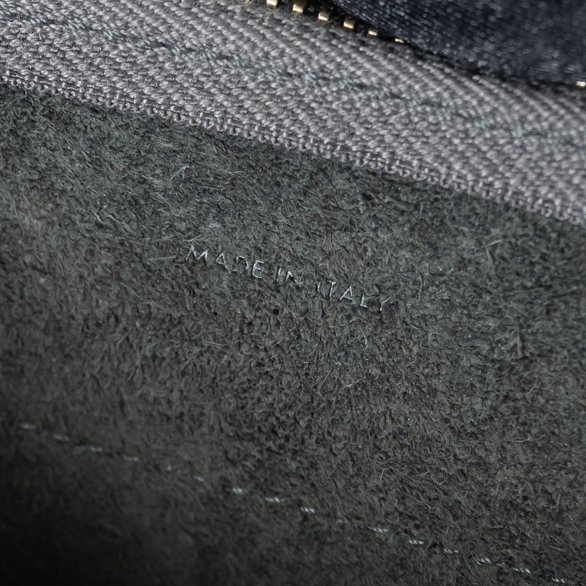 Celine Grained Calfskin Grey Mini Belt Bag