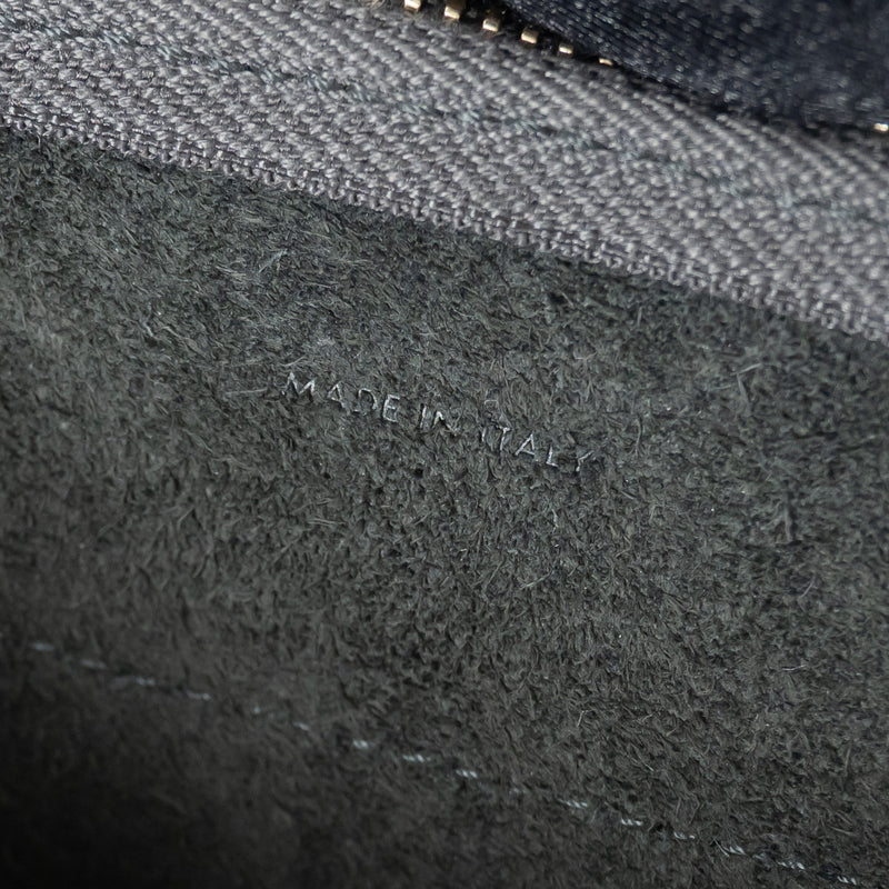 Celine Grained Calfskin Grey Mini Belt Bag