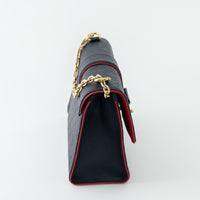 Louis Vuitton Marine Rouge Monogram Empreinte Saint-Sulpice PM Shoulder Bag