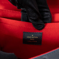 Louis Vuitton Marine Rouge Monogram Empreinte Saint-Sulpice PM Shoulder Bag