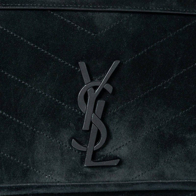 Saint Laurent Black Suede Medium Niki Bag