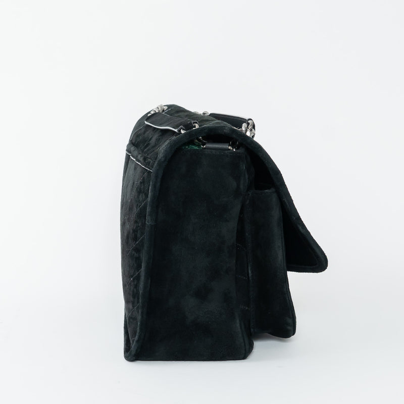 Saint Laurent Black Suede Medium Niki Bag