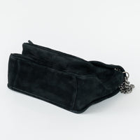 Saint Laurent Black Suede Medium Niki Bag