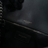 Saint Laurent Black Suede Medium Niki Bag