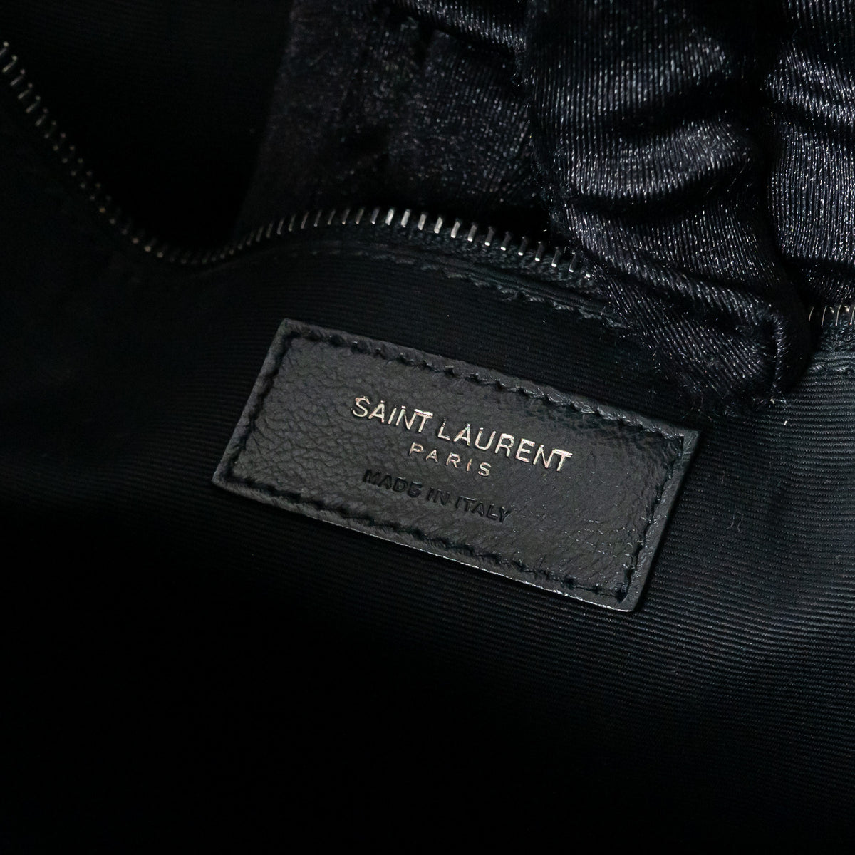 Saint Laurent Black Suede Medium Niki Bag