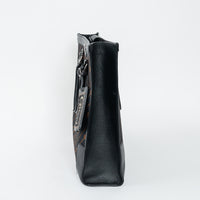 Gucci Black and Orange GG Jacquard Canvas  Tote