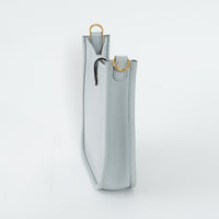 Hermes Blue Pale Clemence Leather Mini Evelyne 16