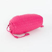 Bottega Veneta Pink Calfskin Leather The Mini Pouch