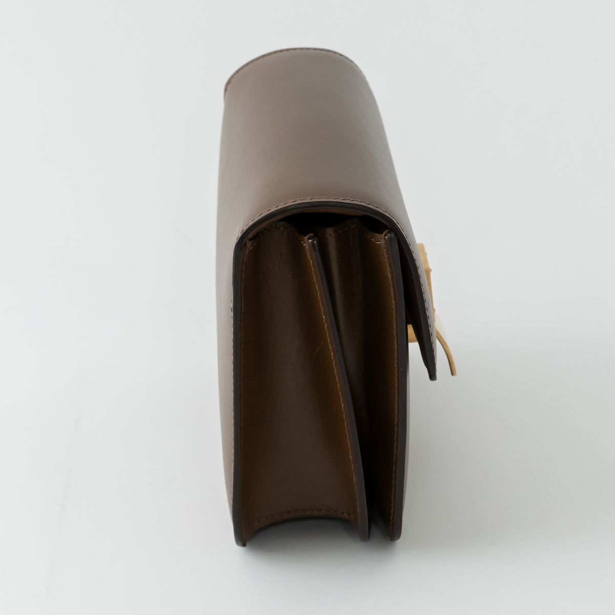 Celine Brown Box Calfskin Leather Teen Classic Box Bag