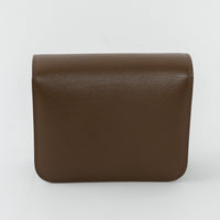 Celine Brown Box Calfskin Leather Teen Classic Box Bag