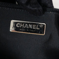 Pre-Loved Chanel™ White Calfskin Leather Medium 19 Flap Bag