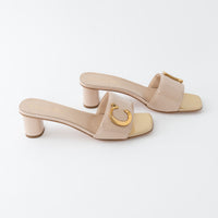 Dior Beige Patent Leather C'est Sandals Size 37.5/39